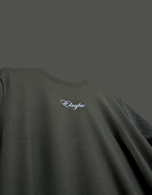 Olive green relaxfit t shirt